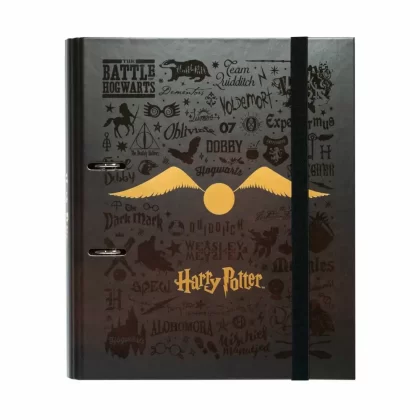 Premium Κλασέρ 2 κρίκων με Λάστιχο HARRY POTTER Golden Snitch