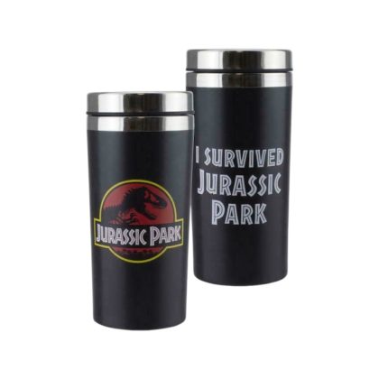 Paladone Jurrasic Park Κούπα Μεταλλική Μαύρη