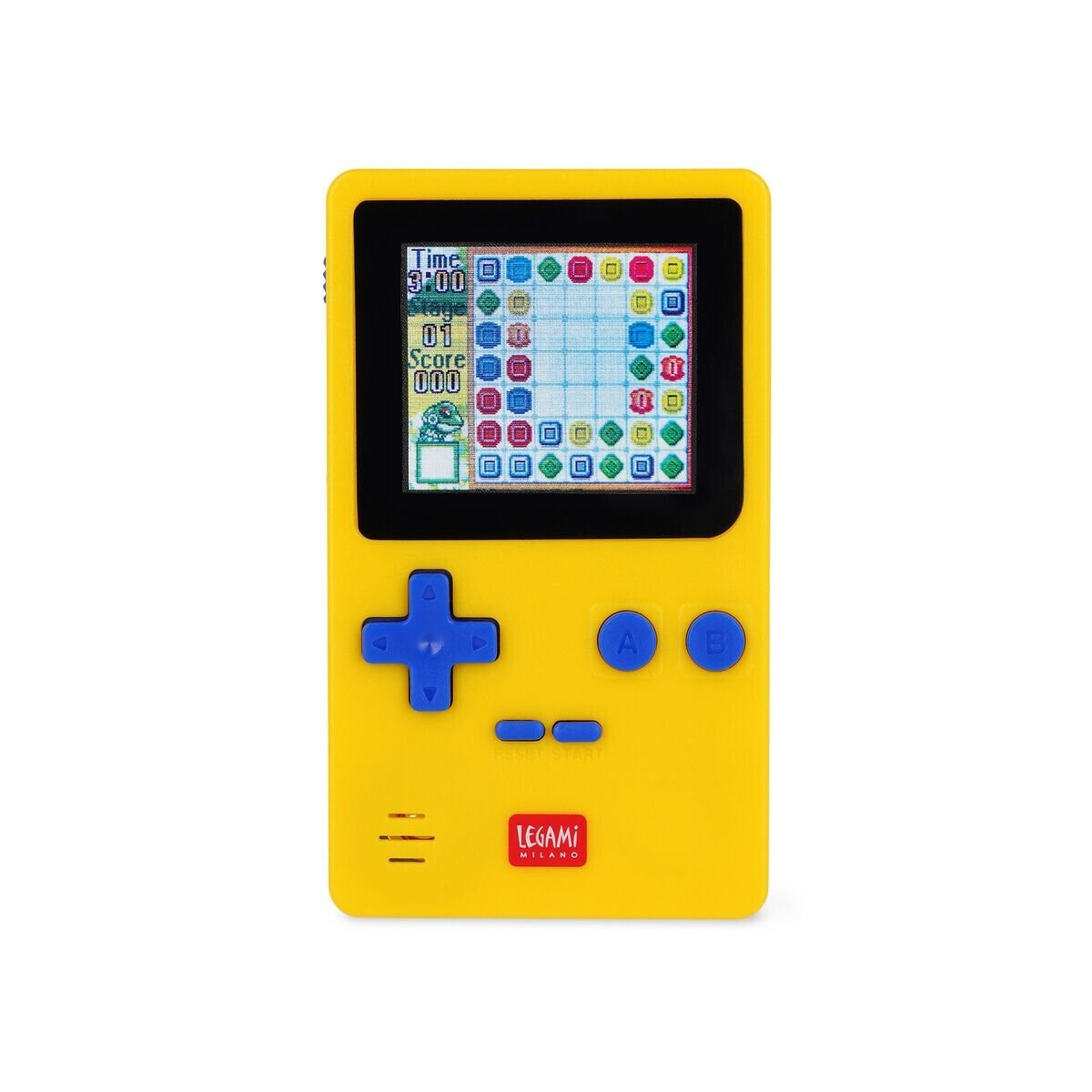 Legami Milano Ηλεκτρονική Παιδική Κονσόλα Χειρός Super Arcade Station Κίτρινη