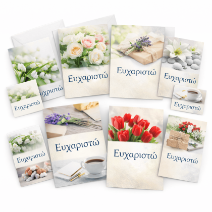 Ευχετήρια κάρτα ΕΥΧΑΡΙΣΤΩ