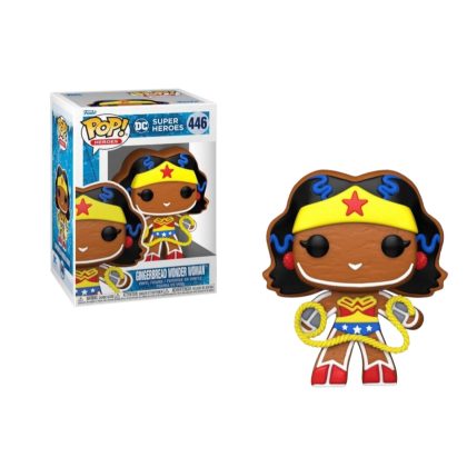 Funko Pop! Heroes: DC Super Heroes Holiday – Gingerbread Wonder Woman #446 Vinyl Figure