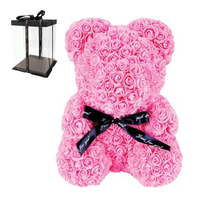 Rose Bear 25cm Ροζ