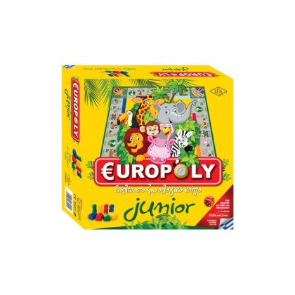 EUROPOLY JUNIOR – παιδικό επιτραπέζιο παιχνίδι, ελληνικό