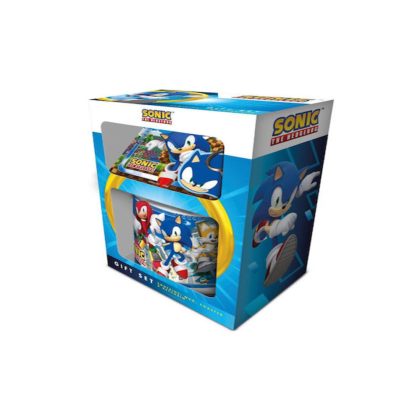 Sonic The Hedgehog Gift Set Κούπα Κεραμική 3τμχ.