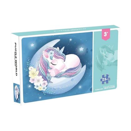 Παζλ 25 τεμ Μονόκερως Φεγγάρι 15x10x3cm
