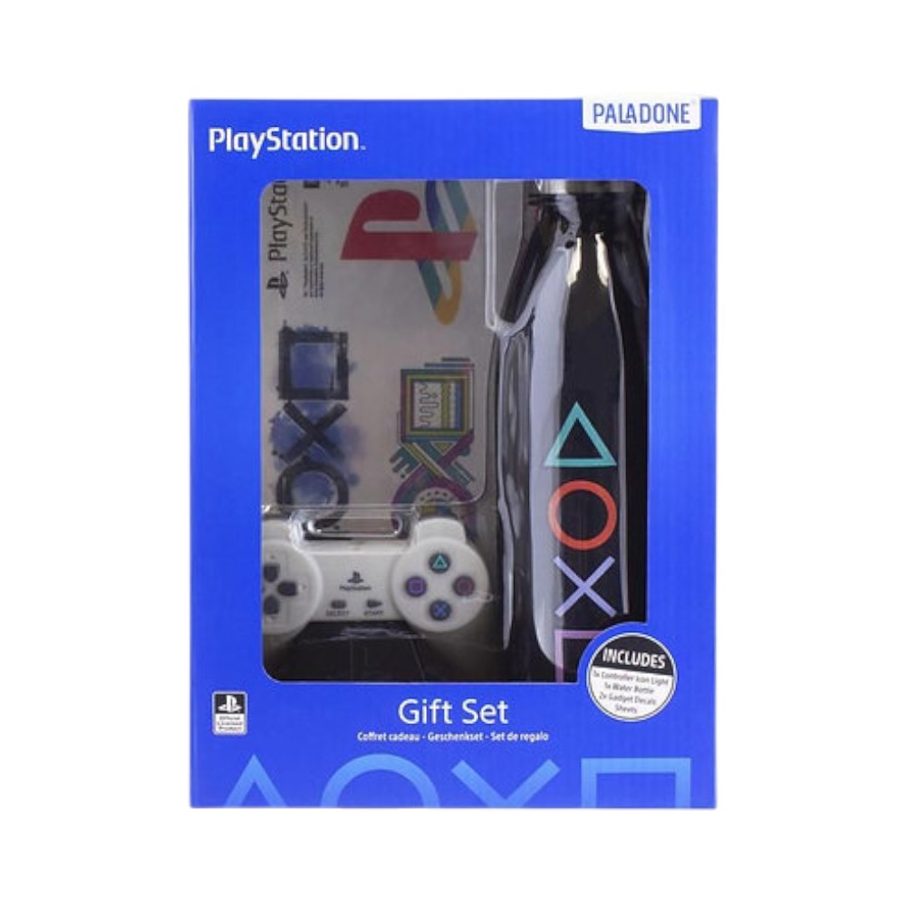Playstation Σετ Φωτιστικό, Μπουκάλι Νερού και Αυτοκόλλητα