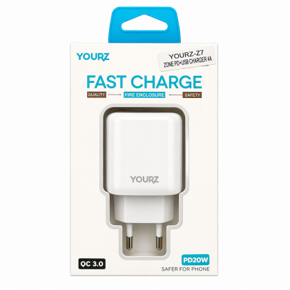 YOURZ Διπλός Φορτιστής Ταχείας Φόρτισης 4Α