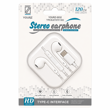 YOURZ Ακουστικά Handsfree με USB-C