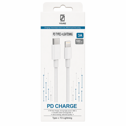 YOURZ Καλώδιο Φόρτισης Type-C σε Lightning