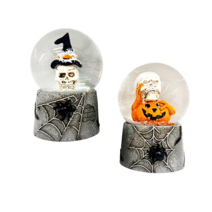 Χιονόμπαλα Halloween με Σκελετό